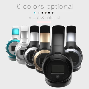 

GIAUSA B19 head-mounted wireless 5.0 Bluetooth HIFI headset, subwoofer, intelligent noise reduction, support TF card playback