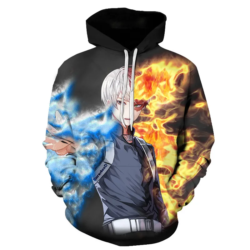 My Hero Academia 3D Printed Anime Hoodies 