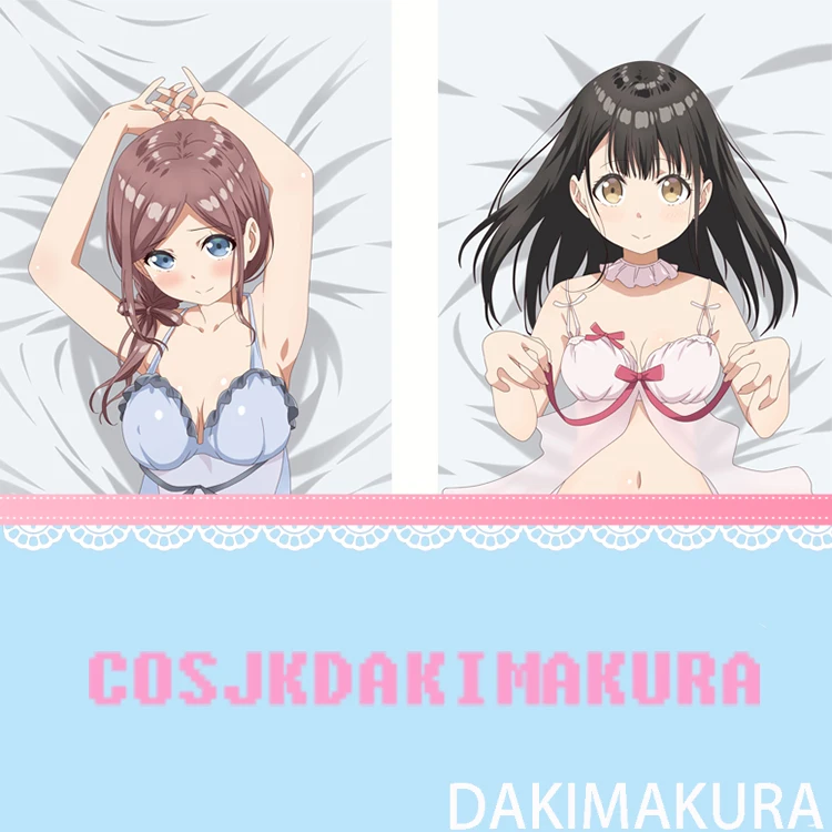 One Room Hanasaka Yui Orisaki Saya Anime Game Dakimakura Sexy Girls Body  Hugging Pillow Case Cover Cushion Decorative Xmas Gift - Cosplay Costumes -  AliExpress