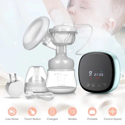 Tire lait électrique, facile à transporter, pour l'extérieur, fournitures post partum 