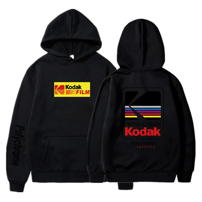 Hoodies Japanese Men Winter Fleece Harajuku kodak hoody Streetwear Hip Hop Sweatshirt Hot Men Women pullover Hoodie Dropshipping (4)