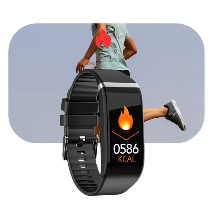 Smart Bracelet Heart Rate Blood Pressure Oxygen Exercise Bluetooth Step LHB99