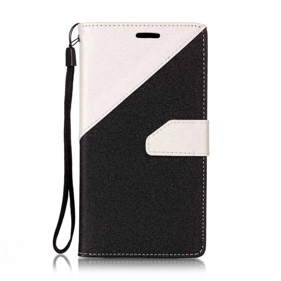 White Чехол Матовая хит Цвет для сумок samsung Galaxy A8 A310 A510 A320 A520 A530 A720 A3 A5 J3 J5 J7 чехол с отделением для кредитных карт E09E - Цвет: White