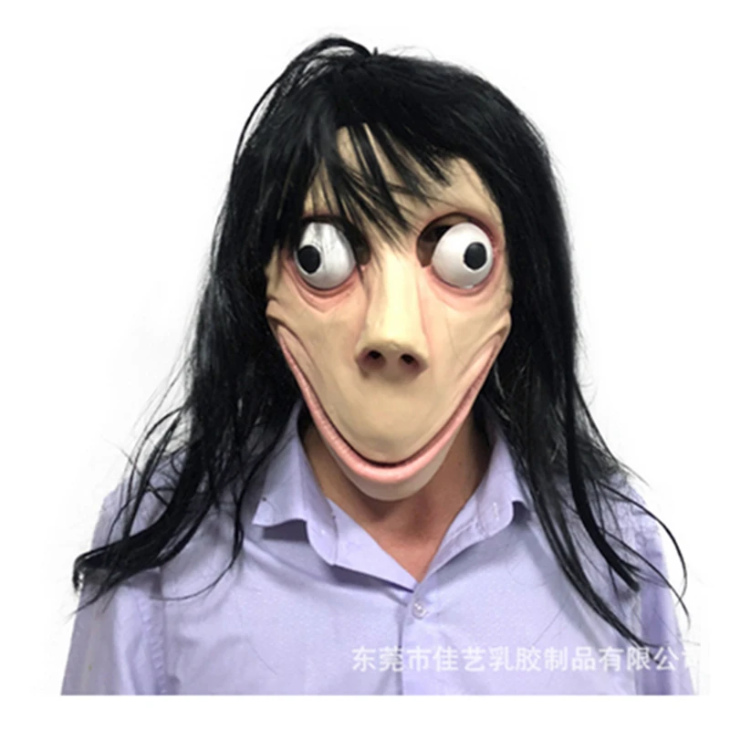FAROOT маска для Хэллоуина игры в Смерти MOMO Без взрыва стиль страшный натуральный