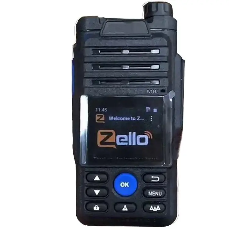 

Zello Walkie Talkie Phone 4G Wifi Gps Bluetooth PTT POC Radio Long Range Network Transceptor Android Walkie Talkie 100 km