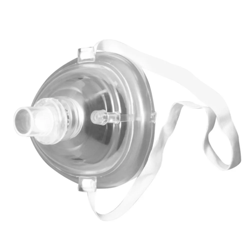 CPR Mask With One-way Valve For First Aid Rescuers Training Professional Teaching Kit Breathing Mask Medical Tool