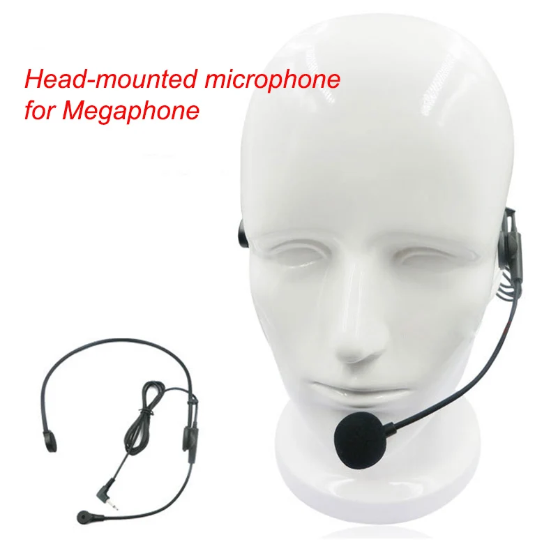 

5pcs Tour Use Head Mounted Microphone 3.5mm Teaching Lecture Speech Microphone Megaphone Microphones for 2.4G Wireless Devices