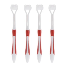 4x 3 Sided Toothbrush Ultrafine Soft Bristle Adult Tooth Brush For Health Teeth R3MF