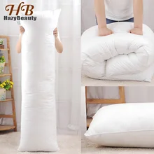 Hazbeauty 160x50CM Long Pillow Inner White Body Cushion Rectangle Sleep Nap Pillow Home Couples Bedroom Bedding Pillow 150x50CM