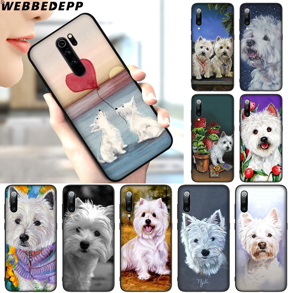 WEBBEDEPP Westie Dog мягкий чехол для Redmi Note 4X 5 5A 16G 32G 6 7 8 8T Pro Prime | Мобильные телефоны и