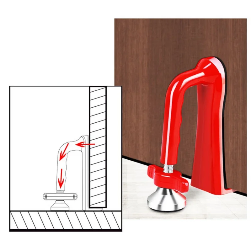 Portable Door Lock Home Hotel Security Locks Self-Defense Door Stop Travel Personal Protection Portable Security Device