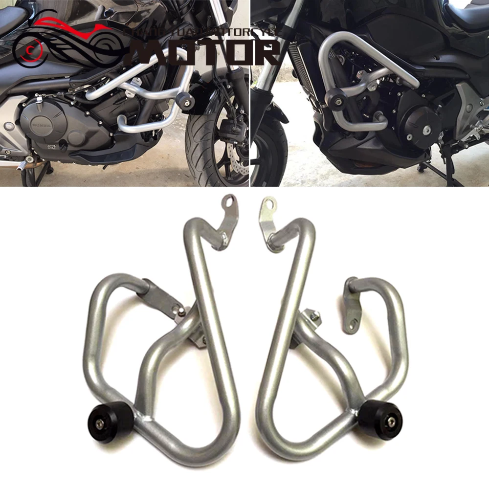 Марко протектор de parachoques протектор de barra de choque de carretera para Honda NC750X NC750S NC700X NC700S 12-19