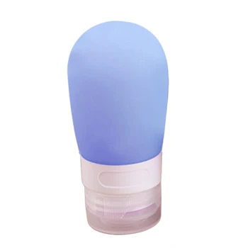 

High Quality Silicone Press Bottle for Shampoo Shower Lotion Gel Sub-bottling Squeeze Makeup Refillable Bottles Portable Travel