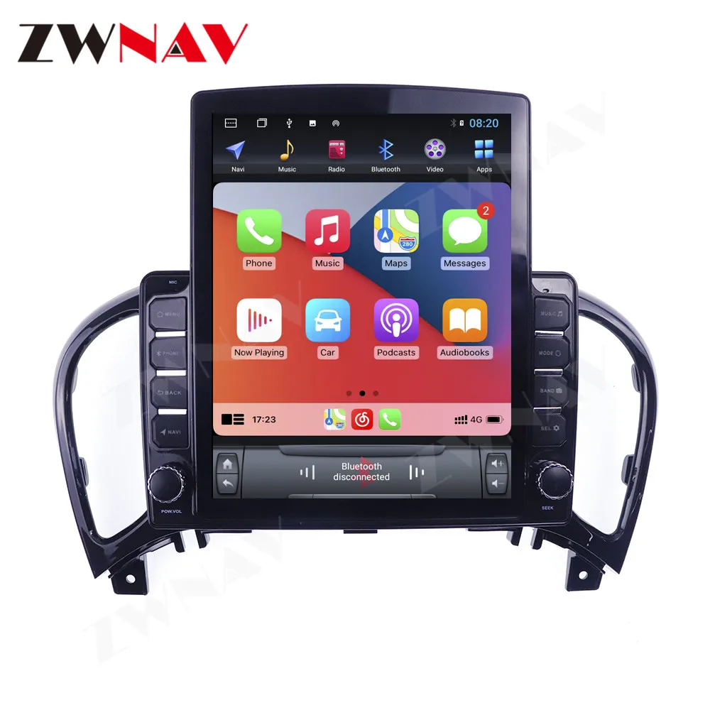 Tesla Player IPS DSP Audio Radio GPS Touch Screen Android 10 64GB Multimedia Navi Head Unit Car For Nissan Juke 2011-2016 | Автомобили и