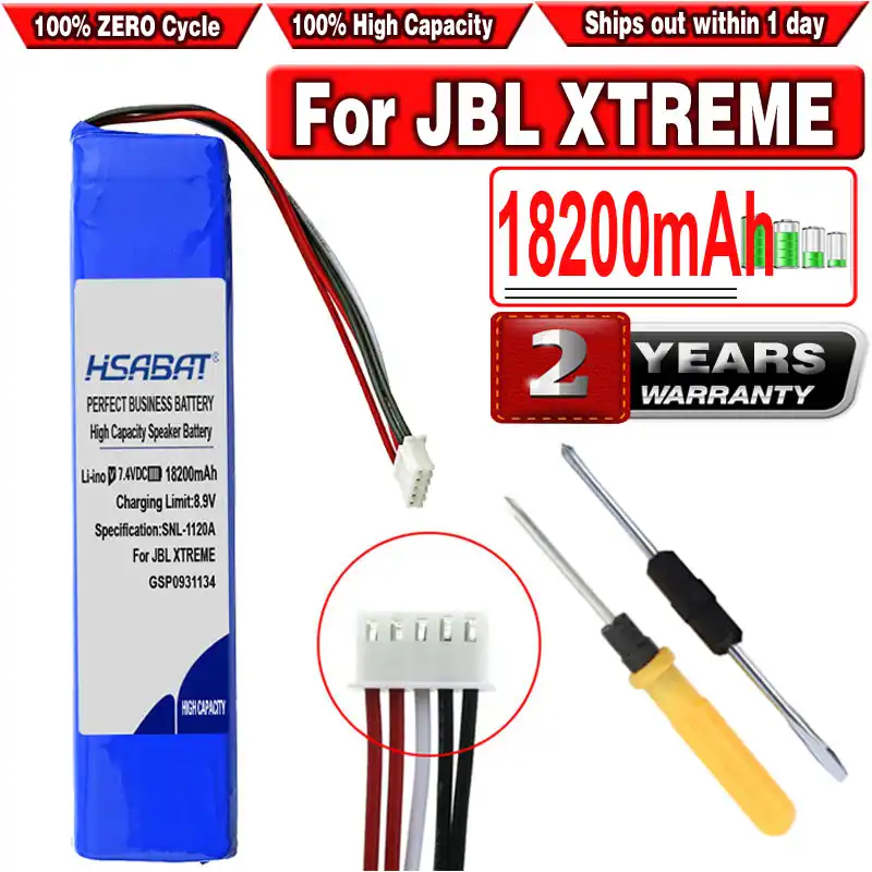jbl xtreme 3 battery