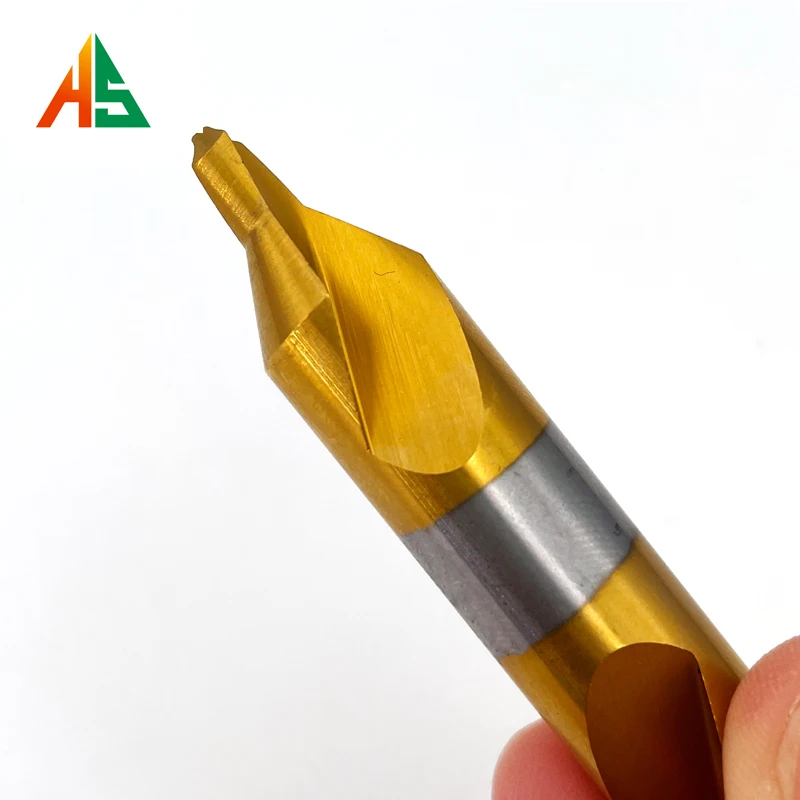 Drill Bit Set Drill Bits Drill Bit Countersink Drill Bit Countersink Drill Drill Cutter Stainless steel Center Drill M35 HSS-Co Cobalt Plated Titanium Coated Spiral Groove Centering Drill Metalworking Hole