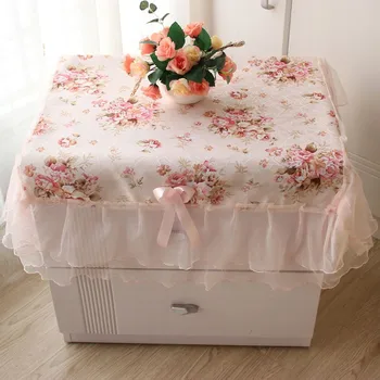 

Fashion Creative Home Decoration Square Dustproof Cover Pastoral Style Lace Tablecloth Table Cover