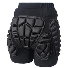 Противоударный катание накладки для ягодиц выдерживает падение «дышащие» Детские Лыжный спорт Сноуборд спортивные защитные шорты с эластичной резинкой на талии из материала EVA