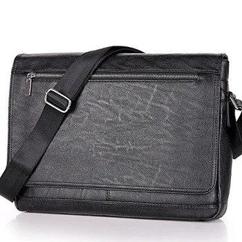

New 2020 Men Computer Messenger bags Business Bag for Men Soft Leather Crossbody Bag