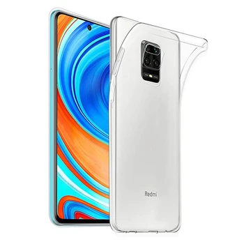 

10pcs Clear Transparent Case For XiaoMi RedMi Note9s Note 9S Red Mi Note 9 pro max Ultra Thin Full Coverage Soft TPU Cover