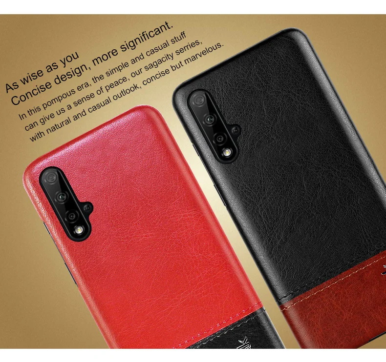 Кожаный чехол IMAK в сдержанном стиле для huawei Nova 5, чехол Funda huawei Nova 5 Pro, чехол Nova5 5Pro, задняя крышка для huawei Nova 5, противоударный чехол
