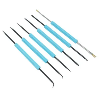

6pcs Desoldering Aid Tool Circuit Board Soldering Welding Auxiliary Tools Assist Set Soldering Aid PCB Cleaning Kit Repair Tools