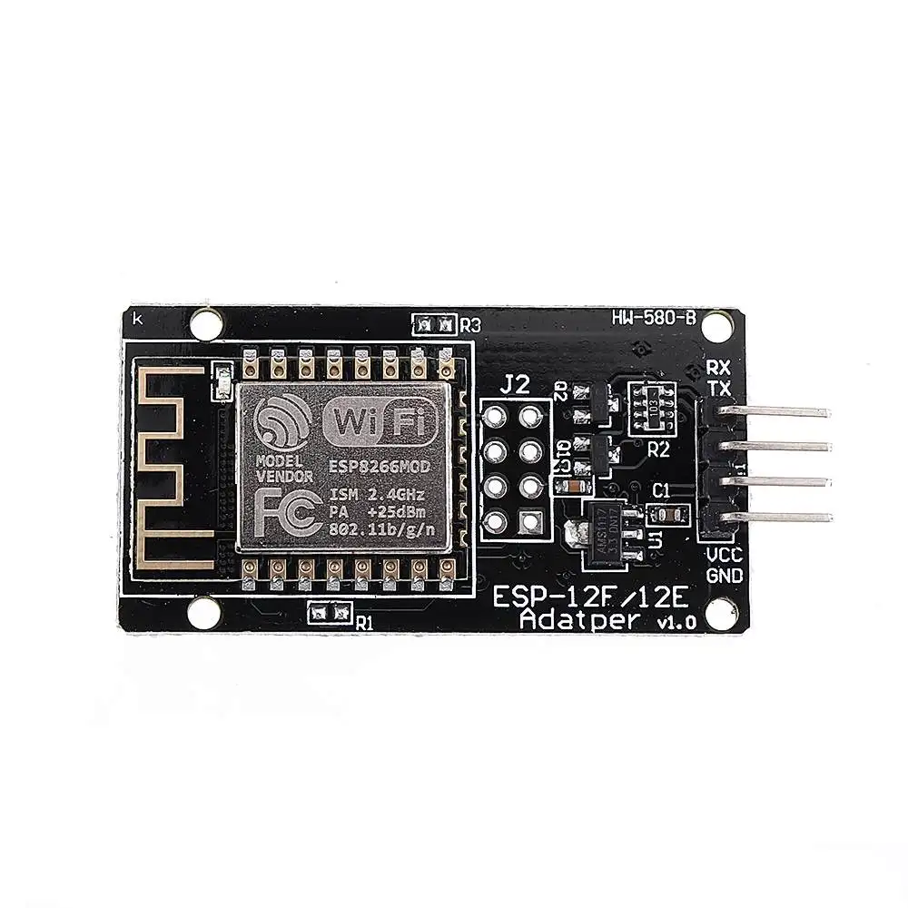 ESP-12F ESP8266 5 в серийный wi-fi модуль беспроводной контроллер передачи данных с адаптером для DIY домашней автоматизации материнской платы