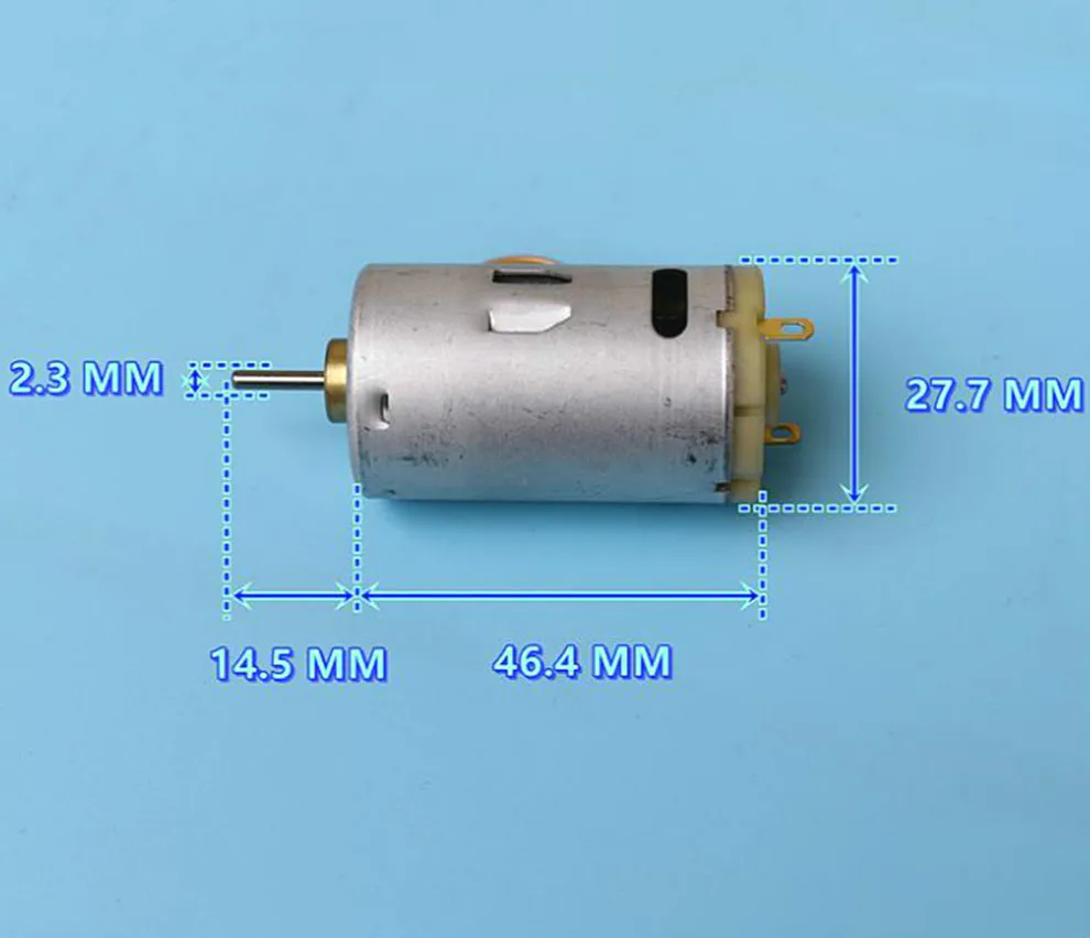 Johnson 395 Motor DC 18V-24V Low Power Consumption Large High Torque Mute 14.5mm Shaft Length Electric Machinery Tool | Обустройство