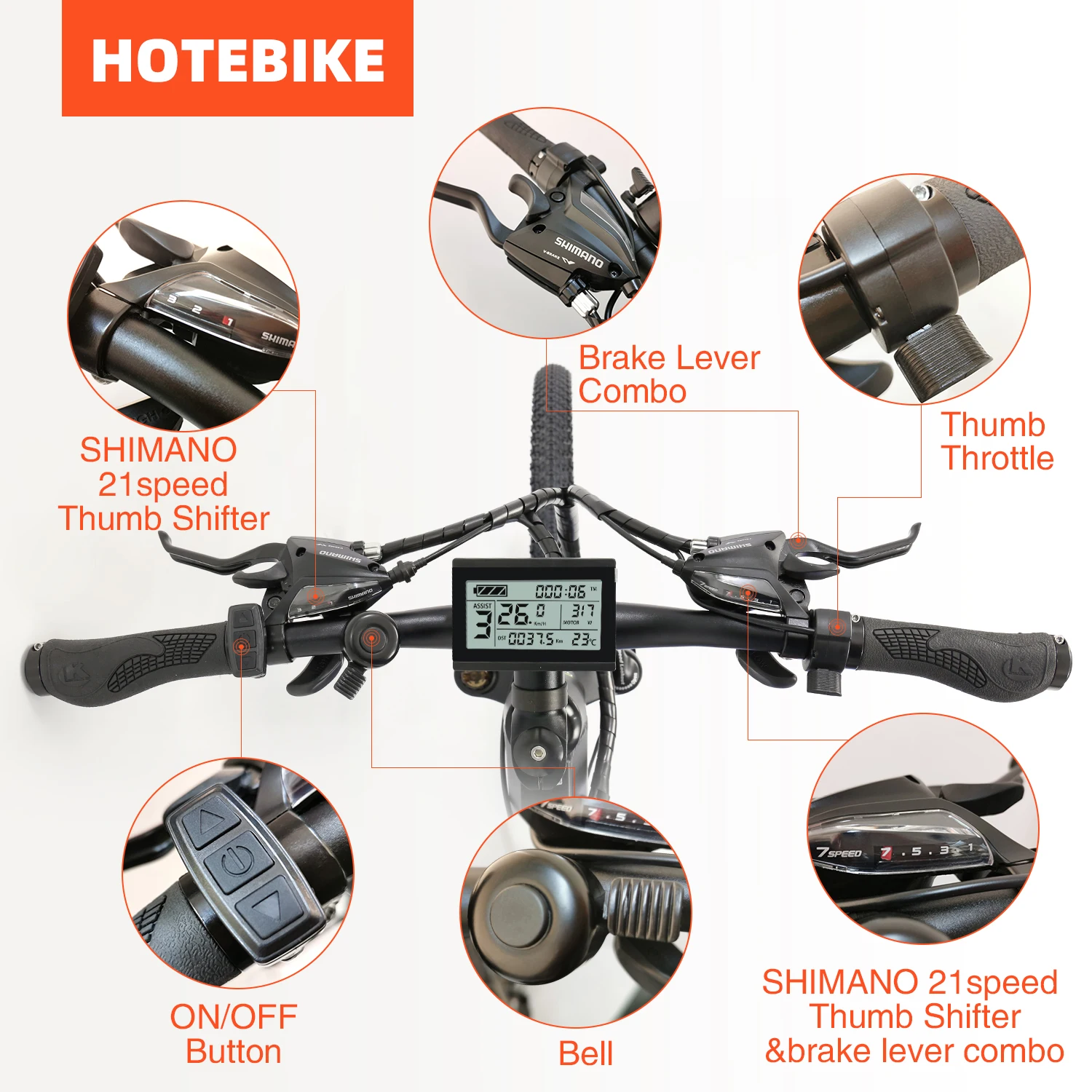 Electric Mountain Bike 48V 750W 