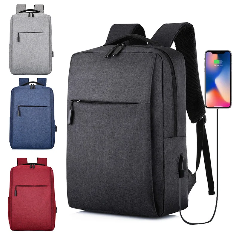 

Millet Backpack New Style Simple USB Charging Backpack Men And Women Casual Business Computer Bag