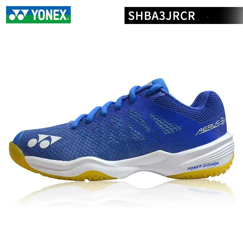 shbA3CRJR Yonex Pro Kids бадминтон обувь брендовые Детские кроссовки для мальчиков и девочек дышащие Легкая спортивная обувь - Цвет: shbA3CRJR