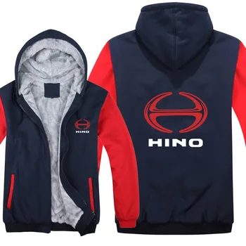 

Hino Diesel Trucks Hoodies Men Fashion Wool Liner Jacket Hino Diesel Trucks Sweatshirts Men Coat Pullover