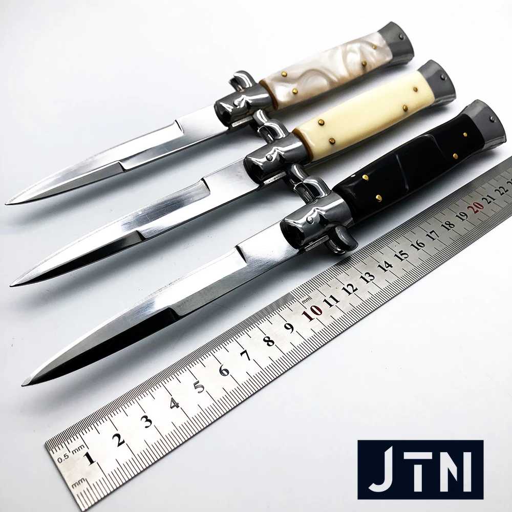 Складной нож JTN AKC 440C тактический складной Клинок с зеркальным лезвием и