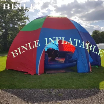 Buy Wholesale Colorful Inflatable Spider Dome Tent,toy Tent 8m 8 Legs With Free Blower And Full Covers For Outdoor Party And Games