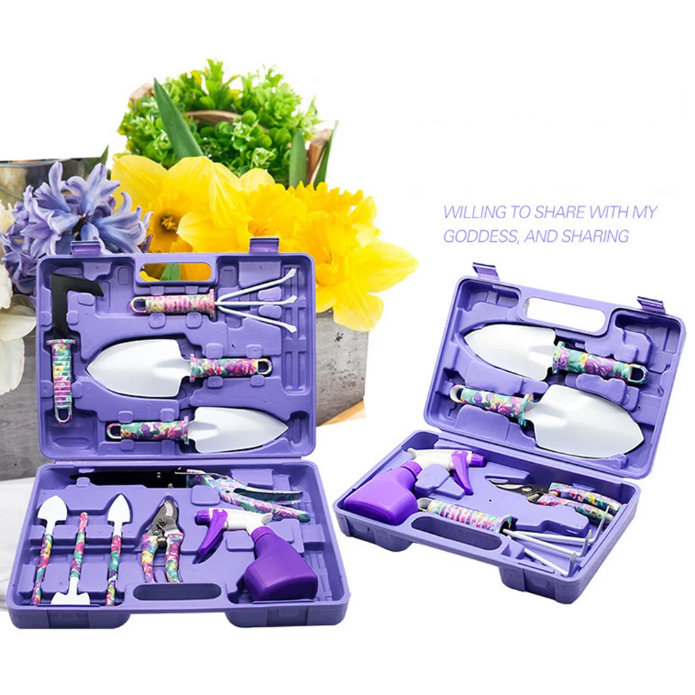 

5/10pcs Garden Tools Set Lightweight Gardening Tools Kit Non-slip Handle Garden Hand Tools Garden Tools Weeding Digging