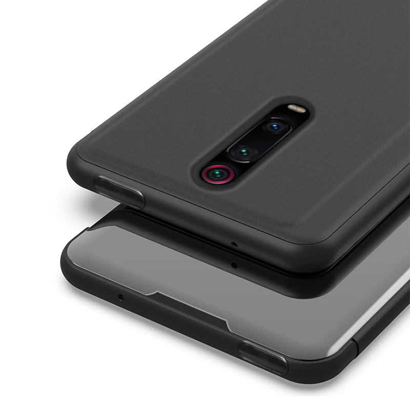 Роскошный умный флип-чехол для Xiaomi Redmi Note 7 5 6 Pro, зеркальный кожаный чехол для Redmi 7 7A 6 6A 5A 5 Plus 4X K20 Pro S2 Go Cover