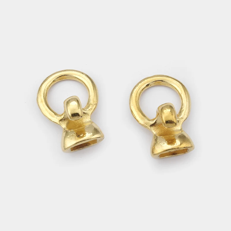 Antique Gold 3 шт. античный серебряный/Бронзовый/Золотой открытый крючок все в одном соединители фурнитура для украшений подходит для DIY изготовления браслетов для 5 мм круглой кожи - Цвет: Antique Gold