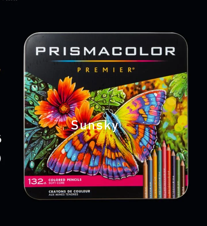 Prismacolor Premier Soft Core Colored Pencils 132 Multi Colored