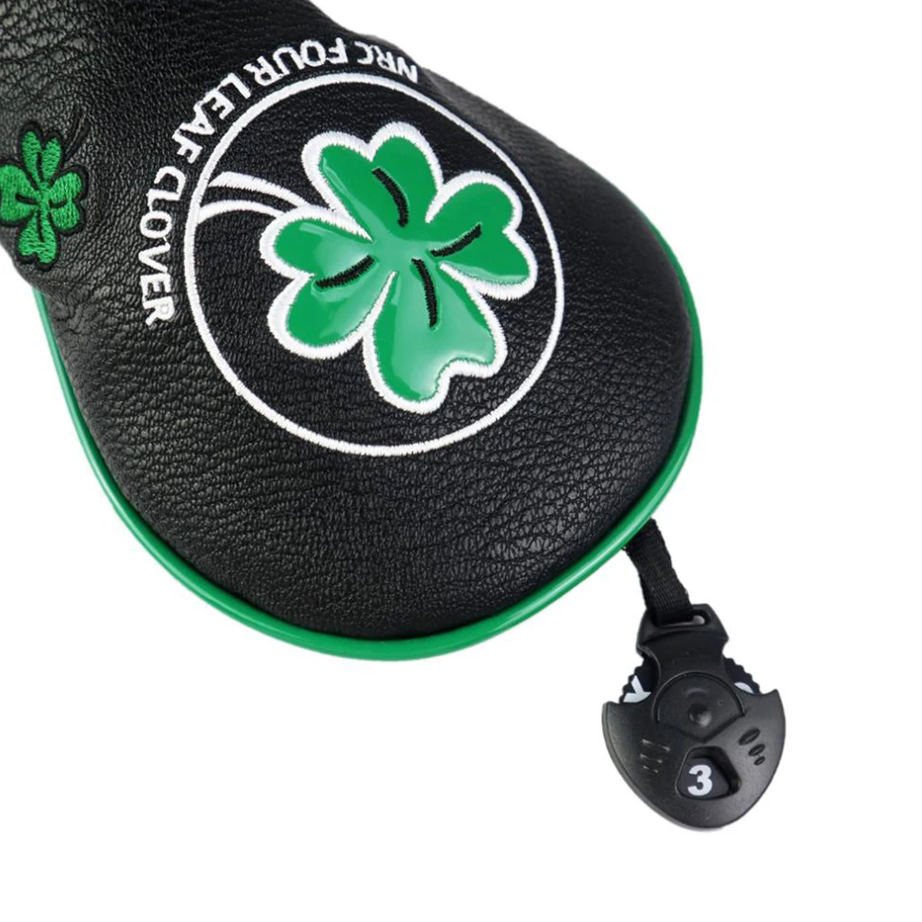 Premium PU Golf Woods Headcover 460cc Fairway No.1 3 5 Driver Head Cover Protector