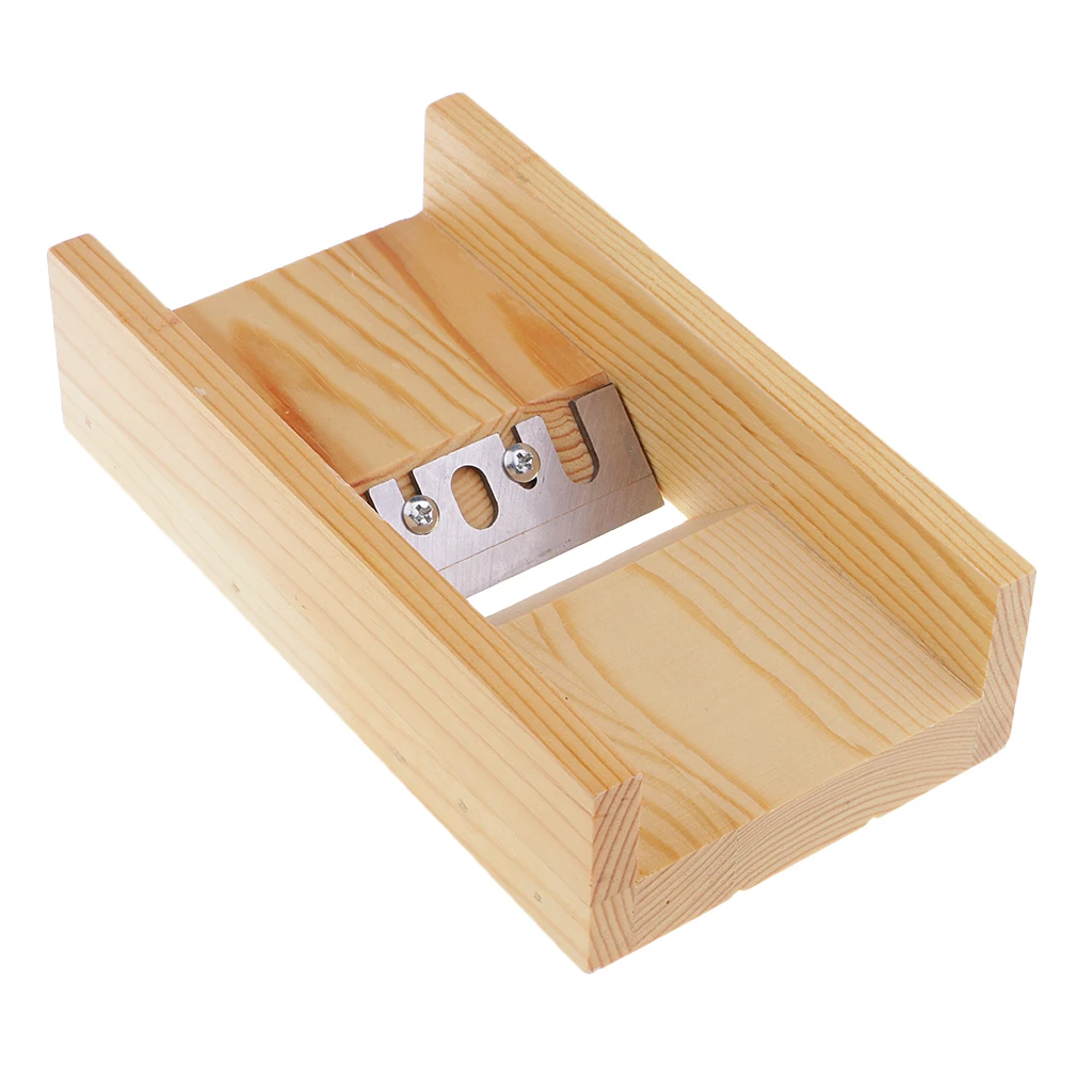 Natural Wood Soap Loaf Cutter Trim Beveler Planer For DIY Soap Candle Making