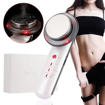 

Face Lift 3 In 1 Ems Infrared Ultrasonic Body Massage Device Ultrasound Slimming Fat Burner Cavitation Face Cosmetic Device