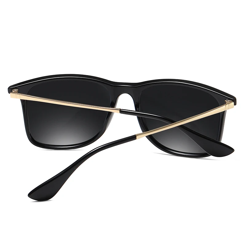 Designer Black And Gold Sunglasses For Men And Women Classic