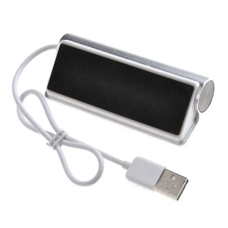 Mosible алюминиевый usb-хаб 2,0 адаптер Мульти USB разветвитель портативные концентраторы USB 4 порта серебро для ноутбука ПК компьютер использования