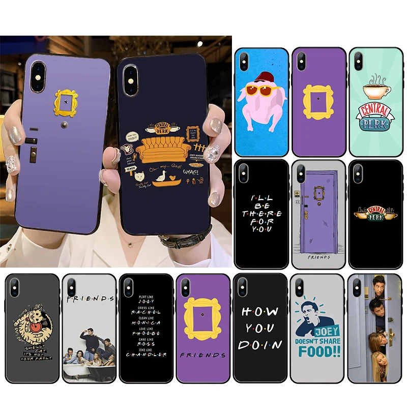 iphone 13 pro phone case Central Perk Coffee friends tv show how you doin Phone Case For iphone 13 Pro Max 12mini 12 11 Pro XS MAX XR SE2 8 7 plus X iphone 13 pro max case leather