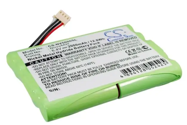 Cameron sino 2000mah аккумулятор для NOVA 5000 классного регистратора данных Nova4AH оборудование, обзор, аккумуляторная батарея