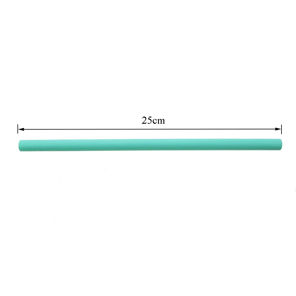 Silicone Foldable Reusable Drinking Straws - Flexible Party and Bar Accessories