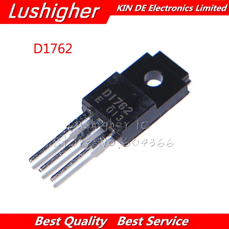 5pcs D1762 TO 220F 2SD1762 TO220F|Интегральные схемы| |