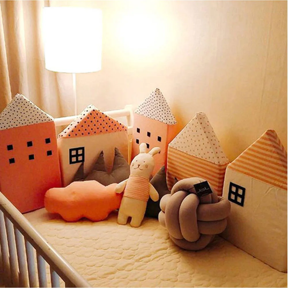 

Ins Explosive Household Children's Fence Baby Cotton Decorative Mattress Anti-collision Wall Protective