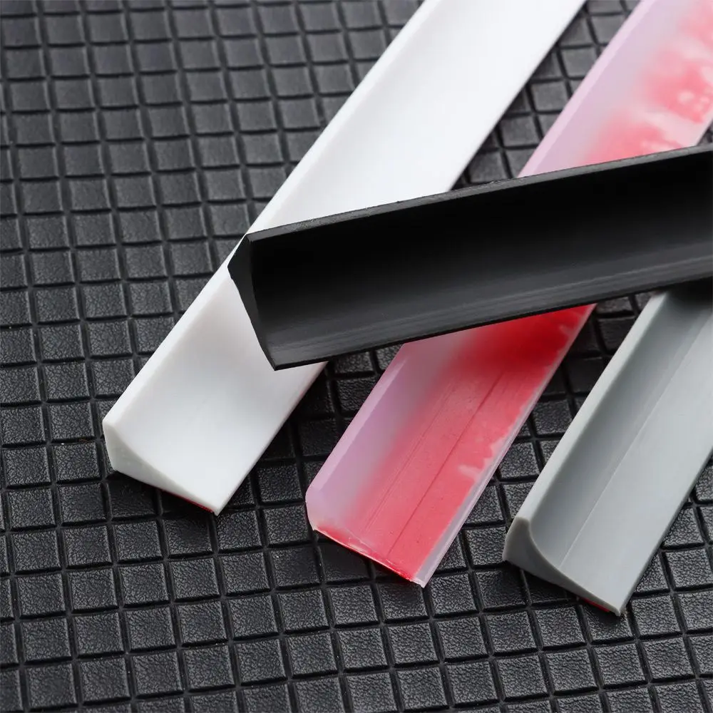 Silicone Water Retaining Strip Self-Adhesive Dry and Wet Separation Door Bottom Sealing Strip Flood Barrier Shower Dam Barrier silicone door seal,shower water barrier,water barrier strip