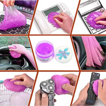 

#20# Cleaning Soft Rubber Detailing Supplies Cleaner Gap Sticky Dust Wipe Compound Laptop Sponge Car Cleaning Glue Accessories